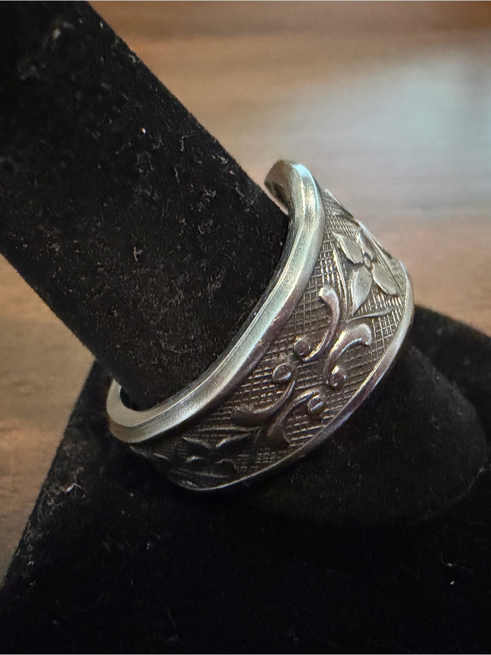 Stainless Spoon Ring Size 11 - Picture 4 of 12
